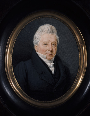 1922-0214-TEK.jpg; 1922-0214-TEK; Miniatuurportret van C.F. van Maanen.; portretten