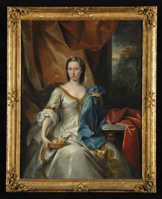 1930-0030-SCH.jpg; 1930-0030-SCH; Portret van Maria Armandina van der Heim-Gevaerts.; portretten