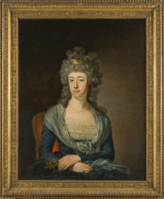 1932-0029-SCH.jpg; 1932-0029-SCH; Portret van Ida Scheltus, echtgenote van Roedolph van Olden.; portretten