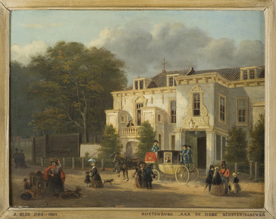 1950-0010-SCH.jpg; 1950-0010-SCH; De buitenplaats Rustenburg.; schilderingen