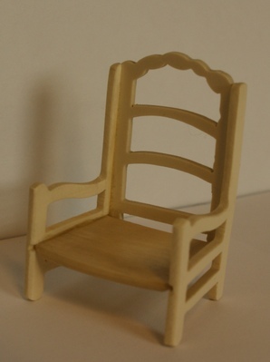 1960-0282-KPO-17-17.jpg; 1960-0282-KPO/17-17; Stoel uit de badkamer van de salon van het grote poppenhuis.; stoelen