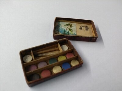 1960-0303-KPO-017.jpg; 1960-0303-KPO/017; Schilderskist.; miniaturen