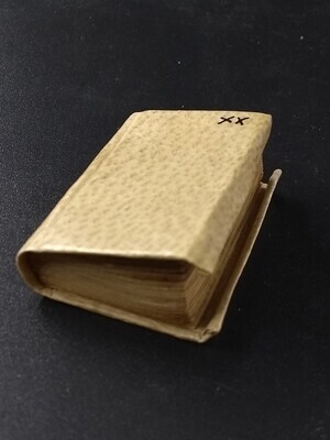 1960-0303-KPO-029.jpg; 1960-0303-KPO/029; Boek in perkamenten band.; miniaturen