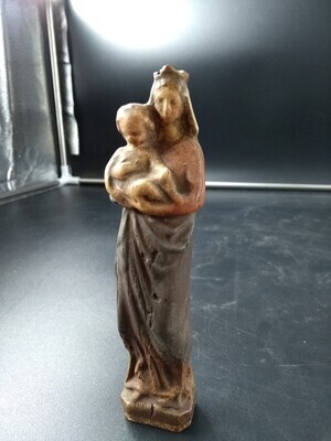 1960-0303-KPO-038.jpg; 1960-0303-KPO/038; Madonna met kind beeld.; miniaturen