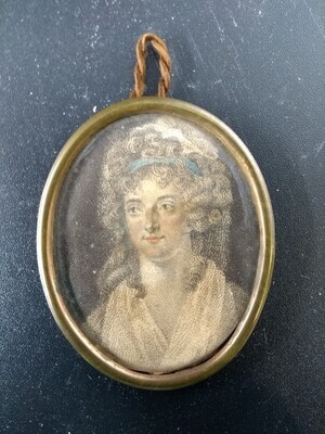 1960-0303-KPO-058.jpg; 1960-0303-KPO/058; Damesportret in ovaal medaillon.; miniaturen