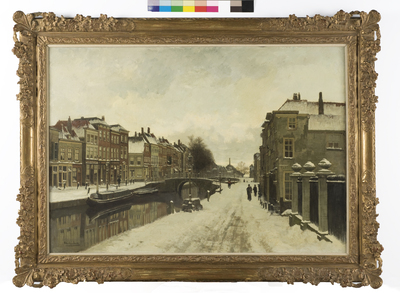 1970-0036-SCH.jpg; 1970-0036-SCH; Het Spui in de winter.; schilderingen
