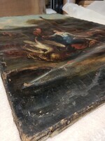 198508d5-84ba-4284-b3ac-8579abb8e2fe.jpg; 0000-0096-SCH; Honden en gevogelte.; schilderingen