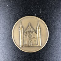 1d82a208-a0ed-4a7c-8faf-2ce6b71fe309.jpg; 0000-0309-PEO; Penning Vredes en Volkenbonds Tentoonstelling 's Gravenhage 1930; penningen (betaalmiddelen)