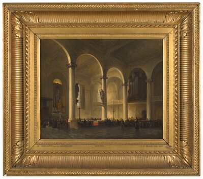 1ef29c26-dcec-45f3-9add-e3f42a6811f9.jpg; 1894-0010-SCH; Interieur Hofkapel.; schilderingen