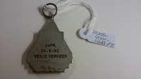 2006-0001-HHI-5b.jpg; 2006-0001-HHI/5; Medaille "Veilig Verkeer 29 september 1962".; medailles
