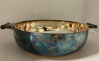 2010-0002-MME.2.jpg; 2010-0002-MME/1; Lage kookpan afkomstig uit het Ziekenhuis Bronovo; eet- en drinkgerei