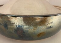 2010-0002r-MME.1-2.jpg; 2010-0002-MME/1; Lage kookpan afkomstig uit het Ziekenhuis Bronovo; eet- en drinkgerei