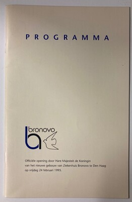 2010-0021-HHI.jpg; 2010-0021-HHI; Programma - Officiële opening (24 februari 1995); boeken