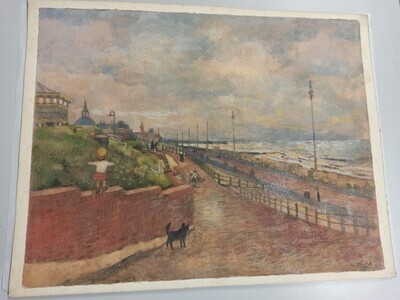 2012-0009-TEK.jpg; 2012-0009-TEK; Boulevard te Scheveningen; stadsgezicht