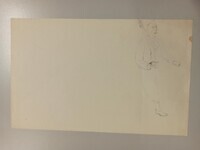 2012-0055-TEKa.jpg; 2012-0055-TEK; Schets van twee figuren; schetsen (beeldende werken)