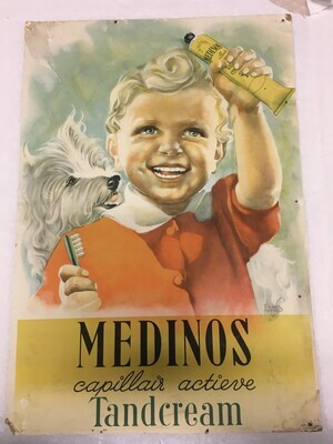 2013-0014-PREa.jpg; 2013-0014-PRE; MEDINOS capillair actieve Tandcream; affiches