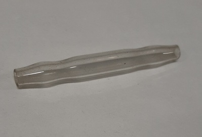 2013-0017-MGL.jpg; 2013-0017-MGL; Cilindervormig glazen verbindingstuk; gebruiksvoorwerp