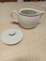 2020-0006-MCEa.jpg; 2020-0006-MCE; Theepot met logo van Garoeda; serviezen