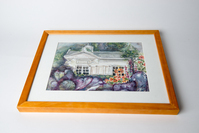 20ae0461-d143-427d-9d7b-b1abcb1a2588.jpg; V-HHM-1539; Het topstuk (schilderij van theehuis in Emma's Hof) van Susanne Illés; MijnDenHaag*