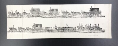 2130f758-1da1-4ce7-b1dc-b4e6ba148580.jpg; 0000-0050-HHI/4; Begrafenisstoet van Frederika Louisa Wilhelmina 1e koningin der Nederlanden, 26 oktober 1837.; prenten