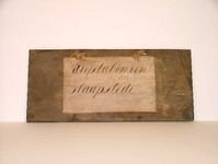 251_b.jpg; 251; Schandbord met aan weerszijden tekst.; schandbord