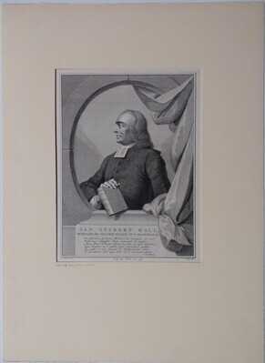 26124ed0-cfa1-48fd-9e1a-7759f11dcf4c.jpg; 0000-0042-HHI; Portret van Jan Gijsbert Moll, predikant te 's Gravenhage, 1744; prenten