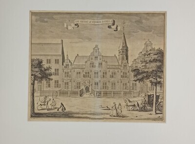 2b6f3ccd-0578-4fd3-a34c-5b97097ffd6f.jpg; 1955-0004-PRE; De Oude of St. Joris Doelen; prenten