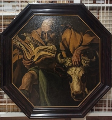 2b982b84-3887-4518-b906-db8f649a830e.jpg; 1935-0010-SCH; De Evangelist Lucas.; schilderingen