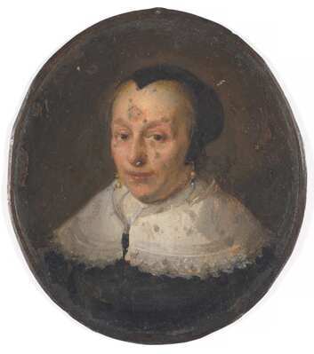 2e48f069-3010-4f9f-bc41-79e1a86e036e.jpg; 0000-0076-SCH; Portretbuste van een vrouw, 1688.; portretten
