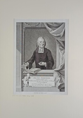 37a41b07-6a80-47c7-8bbf-e5476f15db77.jpg; 0000-0044-HHI; Portret van Joh. Jac. Serrurier, predikant te 's Gravenhage, 1762; prenten