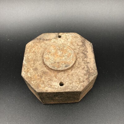 3a811d88-37c2-483c-8690-61fd535bd52f.jpg; 0000-0215-OMO; Matrijs met stempelvorm "Wykbestuur van 's Gravenhage"; matrijzen (druktechniek)