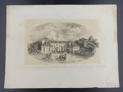 3e790984-1fba-4fe3-bcef-89e4536eb3c9.jpg; 1986-0269-PRE; Buitenrust aan de Scheveningseweg.; prenten