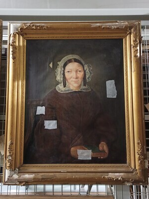 41c7ded4-5f77-4d9d-9b31-247fc18be592.jpg; 1936-0017-SCH; Portret van een dame; portretten