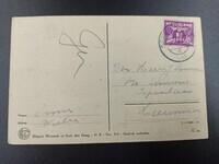 42237a07-aa8b-4c36-bb35-ac31e895ad29.jpg; 1999-0003-PRE; Ansichtkaart met strandgezicht te Scheveningen; ansichtkaarten