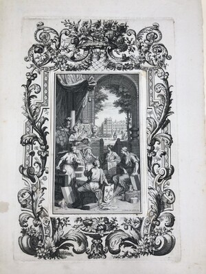 49cf5d8a-f5f6-4ae7-b76f-696f048ed968.jpg; 0000-0021-HHI; Titelprent Tegenwoordige staat der Verenigde Nederlanden, deel IV.; prenten