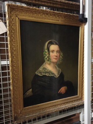 4cae8234-a540-49cf-965d-ce47fb3e005f.jpg; 0000-0006-SCH; Portret van een dame; portretten