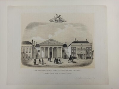 4e7b01b4-350d-47bd-9fb0-dee3bb251284.jpg; 1973-0260-PRE/a; De Akademie van Toon-, Teken- & Bouwkunst.; prenten