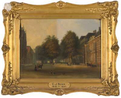 538124b3-bc5a-4dc5-8c29-80ad2cda3cb4.jpg; 1899-0001-SCH; Het Lange Voorhout.; schilderingen