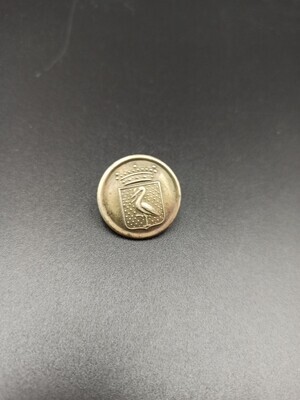 53e4791c-c94b-4ce1-b07a-0d25cc3ee0dc.jpg; 0000-0113-MMO; Knoop met het wapen van Den Haag; knopen (bevestigingsmiddelen)