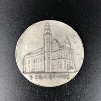 57545d6f-ac04-4e74-abf4-715bd754ebb2.jpg; 0000-0310-PEO; Penning G.C. Logeman stempeltocht 's Gravenhage, 1941-1942; penningen (betaalmiddelen)