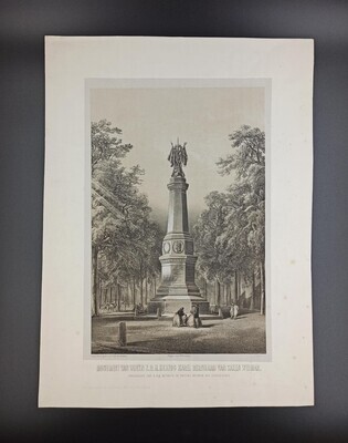 5adc238a-34b0-4400-b1b0-4f45a0904da0.jpg; 1956-0212-PRE; Monument van wijlen Z.D.H. Hertog Karel B. van Saxen Weimar.; prenten