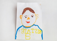 6aead556-bccd-49ad-9f47-01bb02b858dd.jpg; V-HHM-1584; Het topstuk (tekening zelfportret) van Aurelius Wijtsma; MijnDenHaag*