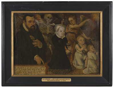 6b20b5eb-62bc-4013-9034-983bbe3008ef.jpg; 1901-0005-SCH; Portret van Jan Adriaenszn Kolf en drie zijner kinderen.; portretten