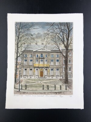 6bbed423-16ce-4f2c-a6c2-8df3347d0418.jpg; 1995-0049-HHI; Het Paleis Lange Voorhout te Den Haag.; prenten