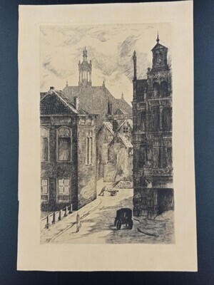 6ceafc3a-cbd0-4d7c-afc3-37bacd4172e0.jpg; 1972-0030-PRE; Buitenhof bij Praktizijnshoek.; prenten