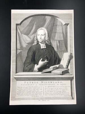 6da8f73c-59a8-46c1-a288-4077069e56c9.jpg; 1861-0002-HHI; Portret van Petrus Nieuwland, predikant te 's-Gravenhage, 1757.; portretten