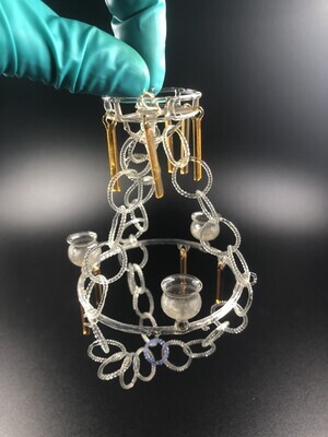 781ec145-8d03-4b89-bb36-ddcc586e2dbe.jpg; 1960-0000-KPO/228; Glazen kroonluchter; kroonluchters