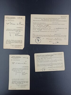 7a4a0128-a6d6-408f-b7b6-4a06b37f667f.jpg; 0000-0724-HHI/3; Toewijzing voor extra voedselbonnen voor ziekenrantsoen, 2 (?) maart 1942.; voedselbon