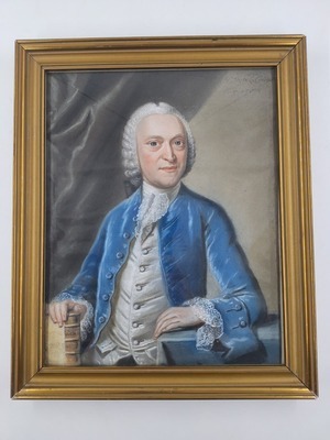 7b2d5d24-8194-4ccc-92c9-cf80059c9336.jpg; 1922-0185-TEK; Portret van Daniel Livius de Kempenaer; tekeningen