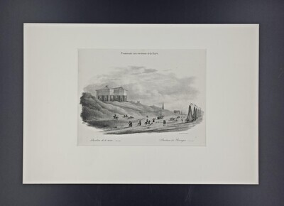 7ba74b89-5369-42ef-872e-60da3e4fa7b2.jpg; 1952-0005-HHI; Paviljoen der Koningin te Scheveningen; prenten